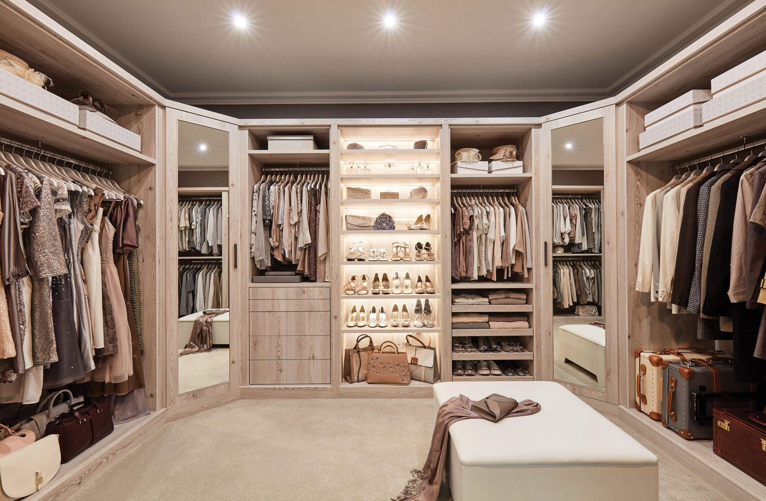 10 Most Functional And Beautiful Open Wardrobes For Your Home regarding