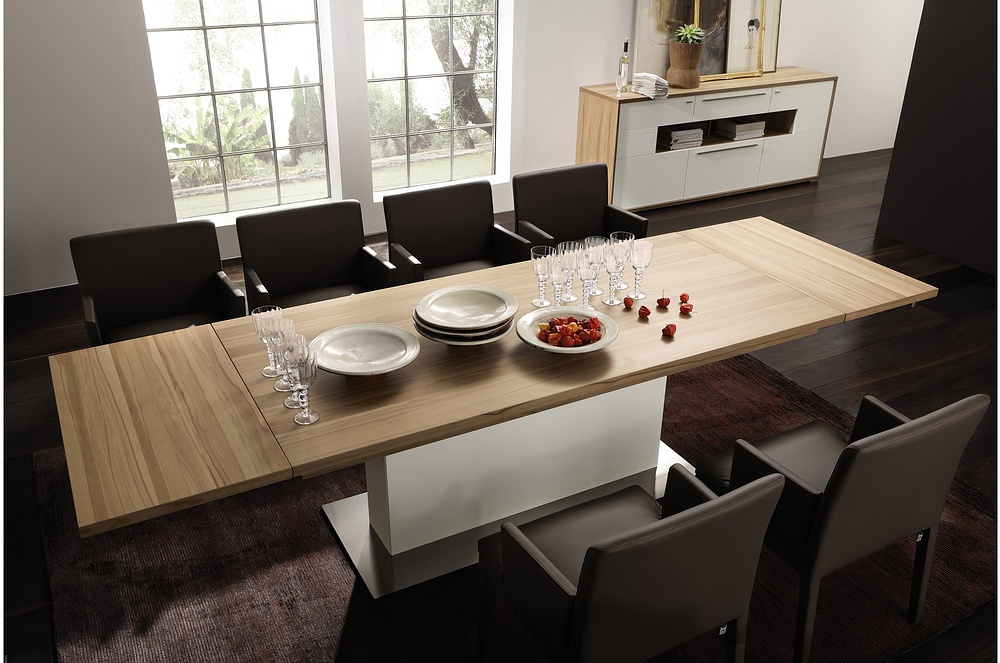 3 New Modern Expandable Dining Tables From Hülsta ~ Interior Decorating ... regarding The Art of Adapting Your Dining Area A Guide to Expandable Furniture