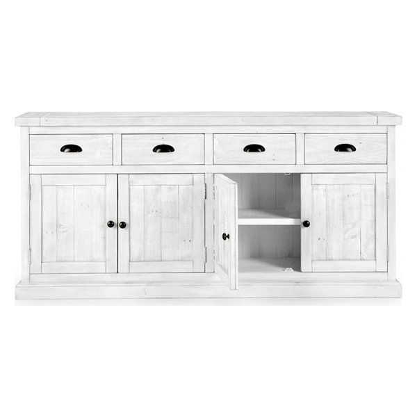80&amp;quot; Rustic Sideboard Buffet - Traditional - Buffets And Sideboards - By ... regarding Finding the Perfect Fit How to Choose an 80&amp;amp;quot; Sideboard Buffet
