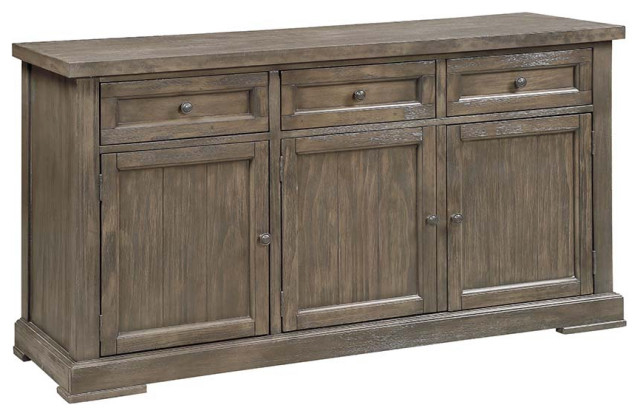 Acme Landon Server Salvage Gray Finish - Transitional - Buffets And ... with Acme Lanton Server