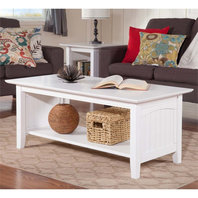 Choosing the Right Finish Decoding the AFI Nantucket White Coffee Table