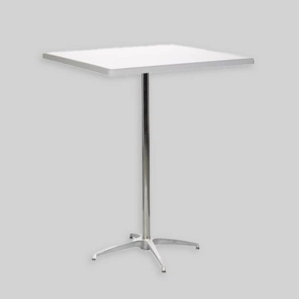 Aluminum Cocktail Table - Square - 24&amp;quot; X 24&amp;quot;X44.5&amp;quot;(H) for Altitude Square Cocktail Table