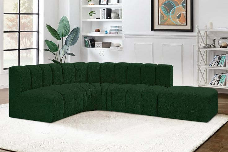 Beyond Green The Color Palette of Arc Boucle Modular Sectionals