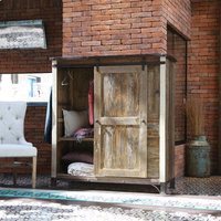 Bayshore Rustic Farmhouse-Style Armoire Gentleman&amp;#039;s Chest - Farmhouse ... in The Art of Crafting a Bayshore Rustic Farmhouse Armoire