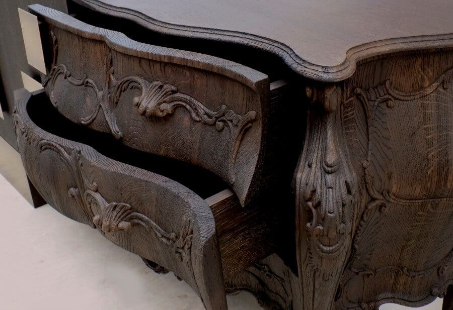 Evolution Sideboard Made By Combining Old And Modern Woodcraft with regard to