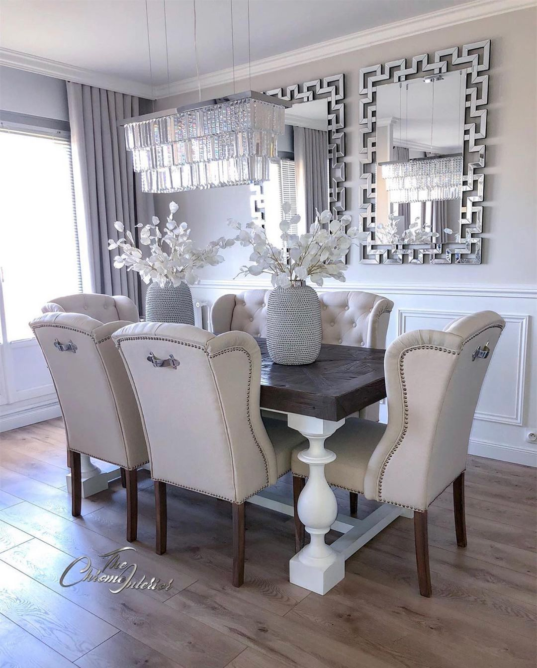 Creating a Cozy Dining Space with the Black and Light Beige Dudley Set