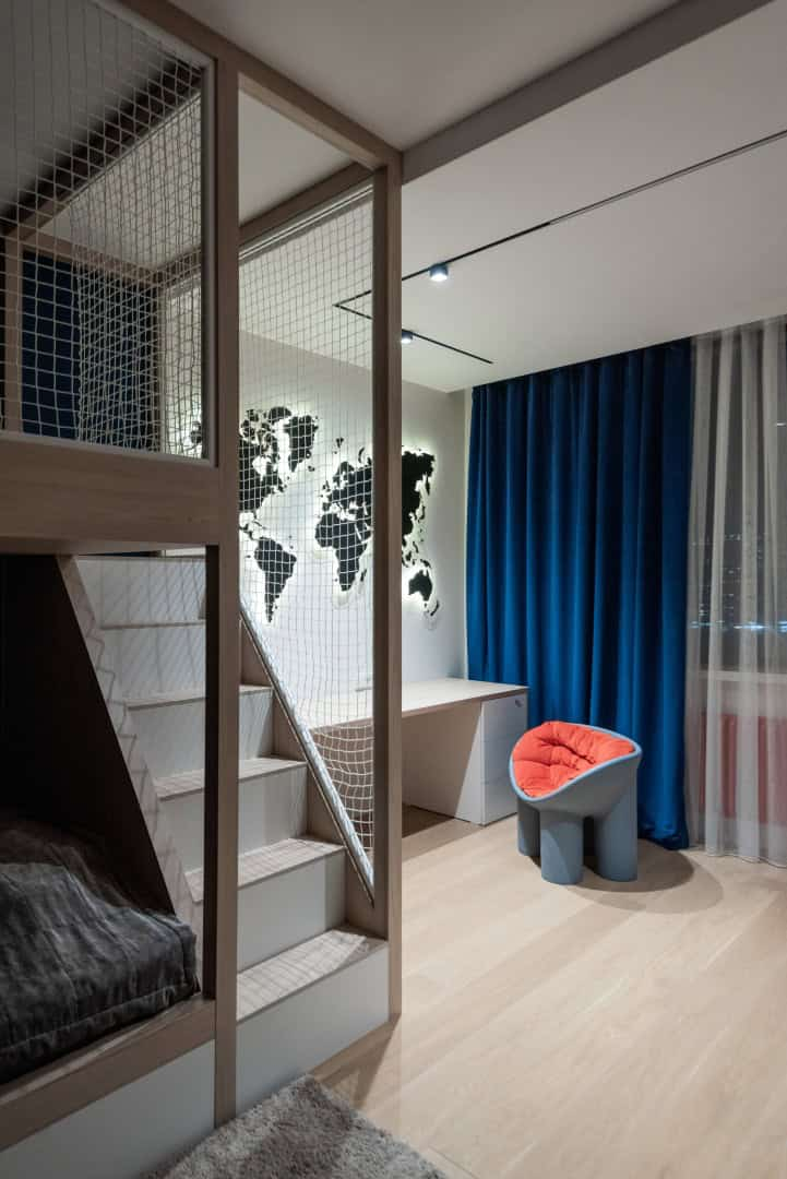 Neoclassical Apartment By Kvadrat Architects Studio In Astana, Kazakhstan in From Concept to Creation Exploring Innovative Room Layouts in Kazakh Apartment Projects