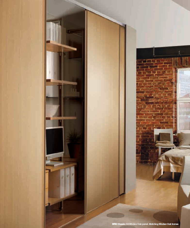 New Walnut And Oak Sliding Wardrobe Doors Added To The Sliding Wardrobe ... throughout