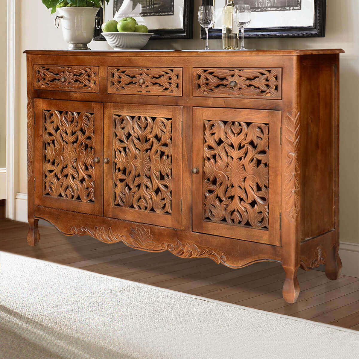 Rustic Buffet Cabinet with regard to From Workshop to Home The Journey of the Athena Sideboard and its Enduring Legacy