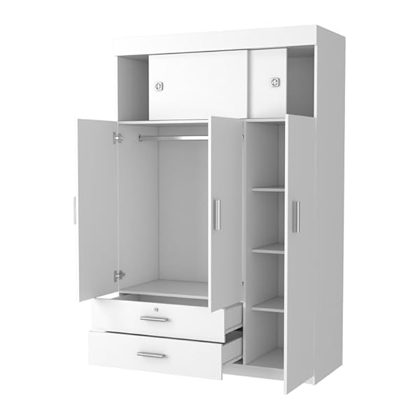 The 17 Best Atlin Designs Armoires Of 2024 [Verified] - Cherry Picks throughout Atlin Designs 6-Door Modern Wood Bedroom Armoire In Black Wenge/White