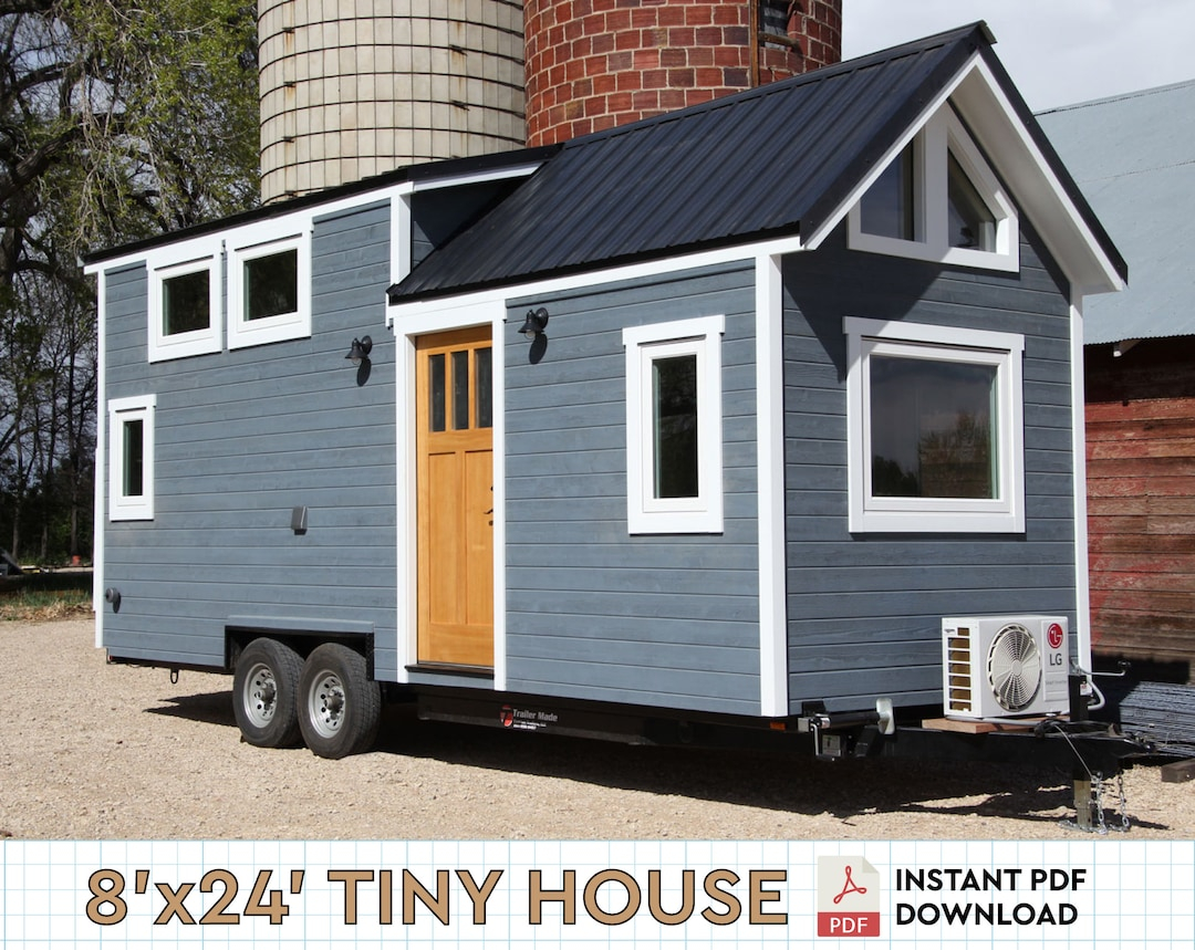Tiny House With Loft Cabin Diy Plans | 8&amp;#039; X 24&amp;#039; Mobile Tiny Home Build ... pertaining to Tiny Home Construction in Bulgaria A Step-by-Step Guide to Building Your Own Retreat