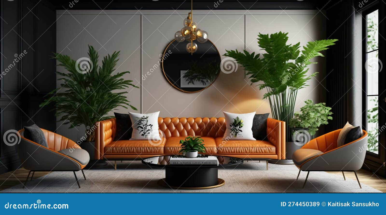 Vegan Leather Living Room Set, Interior Design Of Modern, Home Design ... intended for