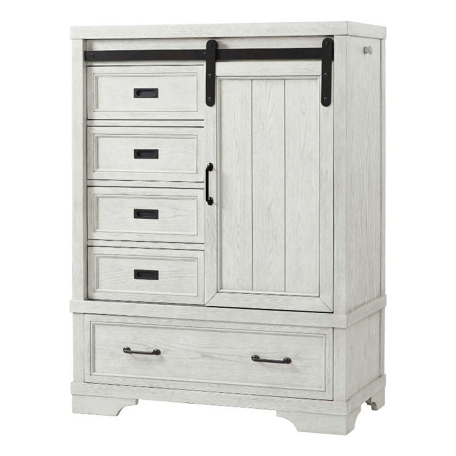 Westwood Design Foundry Traditional Wood Chifferobe In White Dove ... with regard to The History and Evolution of the Chifferobe in Home Design