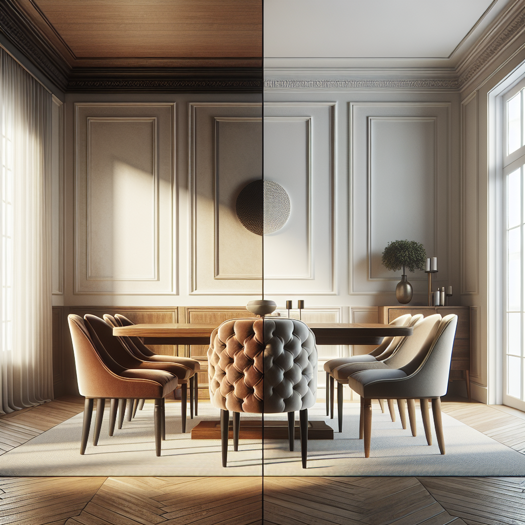 Which Is Right For Me? Upholstered Or Non-Upholstered Dining Chairs: with Choosing the Right Pengrove Upholstered Chairs for Your Dining Space