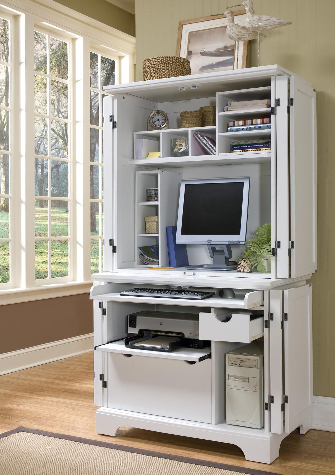 Maximizing Space and Style Understanding the Modern Computer Armoire Desk