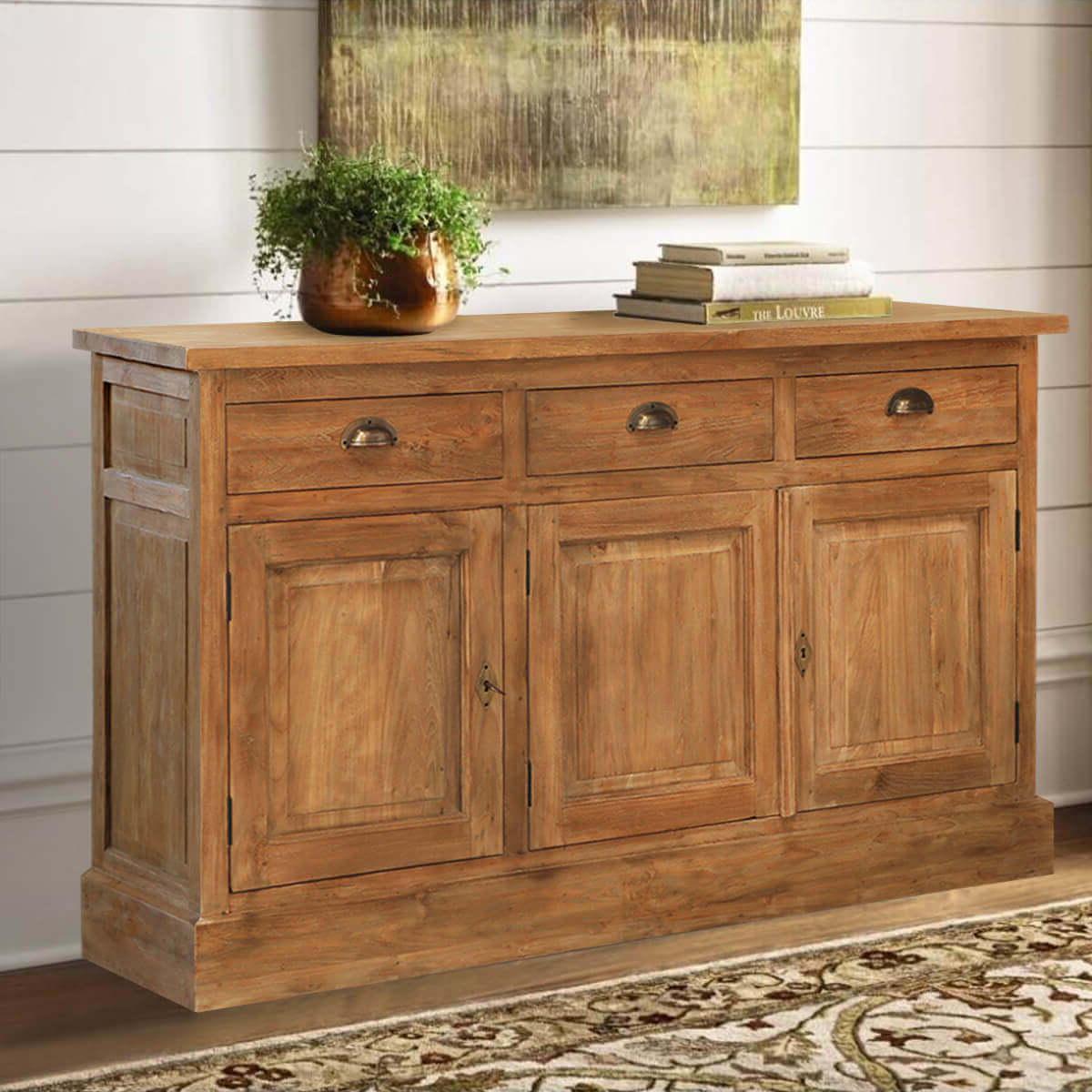 10 Best Collection Of Rustic Oak Sideboards inside