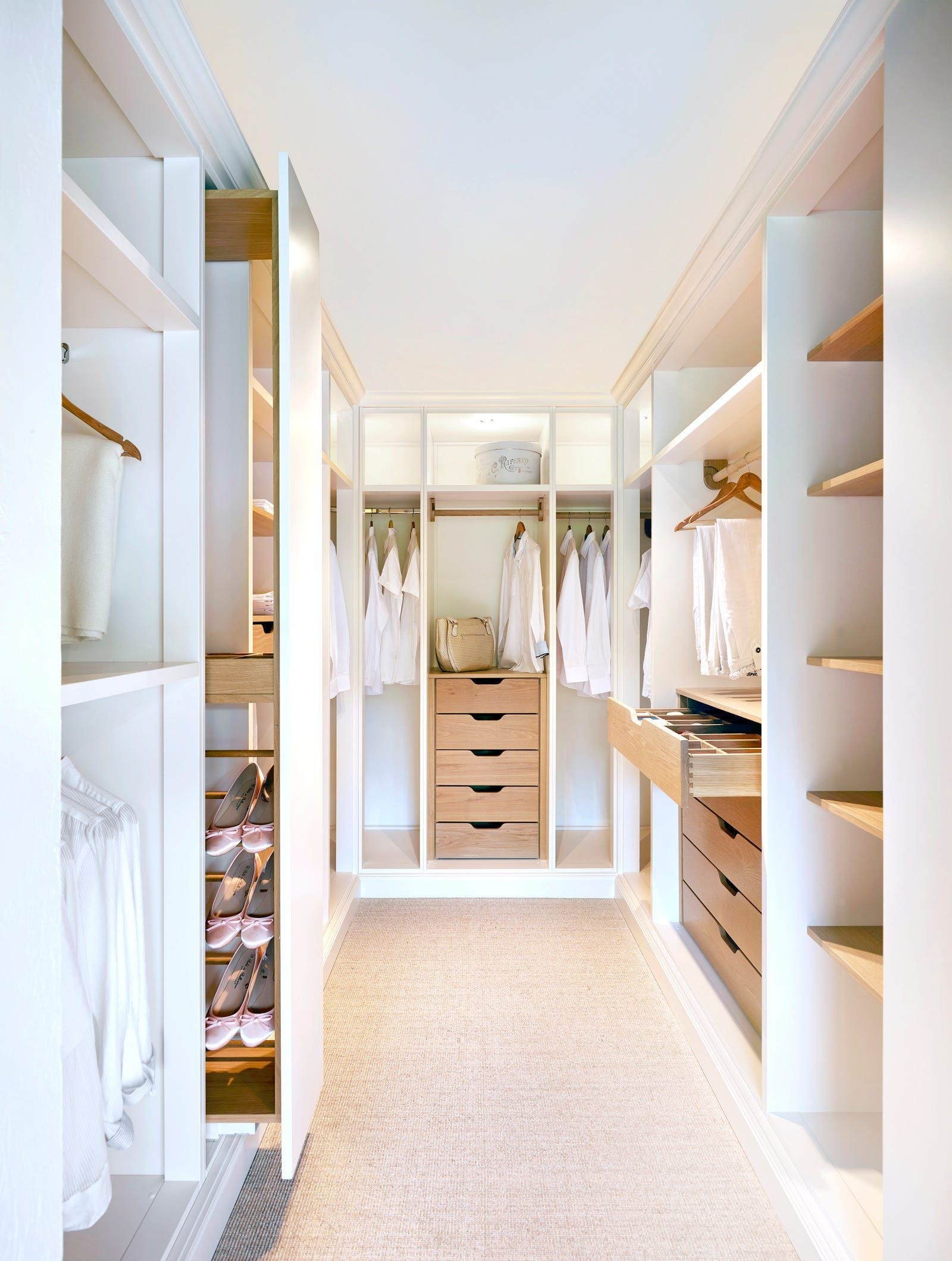 10 Clever Walk-In Wardrobe Ideas To Help You Create Your Dream Closet ... inside Crafting Order and Beauty with Sectional Closet Designs