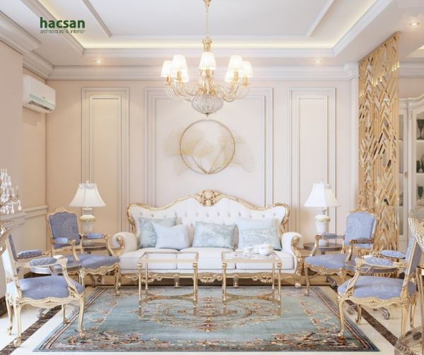 20 Elegant And Sophisticated Neoclassical Living Room Models within