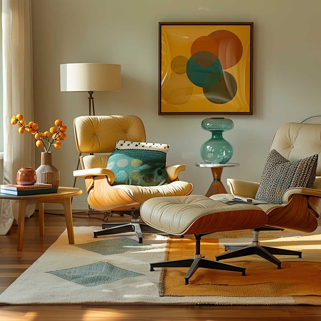 3+ Interior Decorating Colour Schemes Infusing Mid-Century Modern Charm ... inside Bringing Mid Century Modern Charm into Your Home