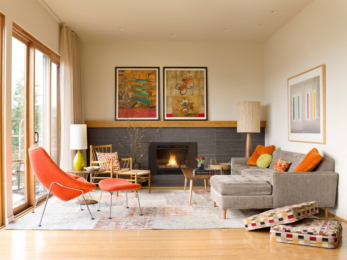 30 Mesmerizing Mid-Century Modern Living Rooms And Their Design Guides within Bringing Mid Century Modern Charm into Your Home