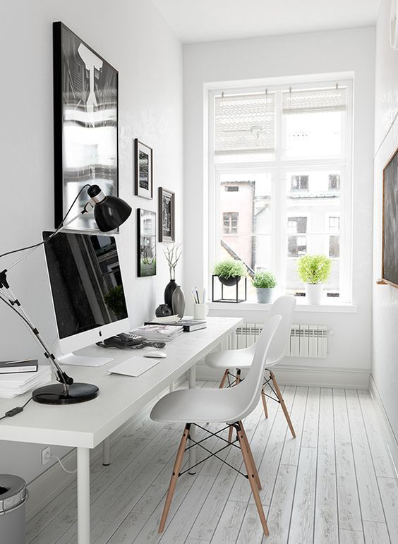 4 Tips And 32 Examples To Upgrade Your Home Office - Digsdigs inside Why a Black Modern Computer Armoire Desk Might Be Your Next Smart Home Office Upgrade