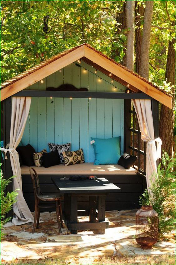 42 Coziest Outdoor Reading Nook Ideas For Your Relaxing | Homemydesign within