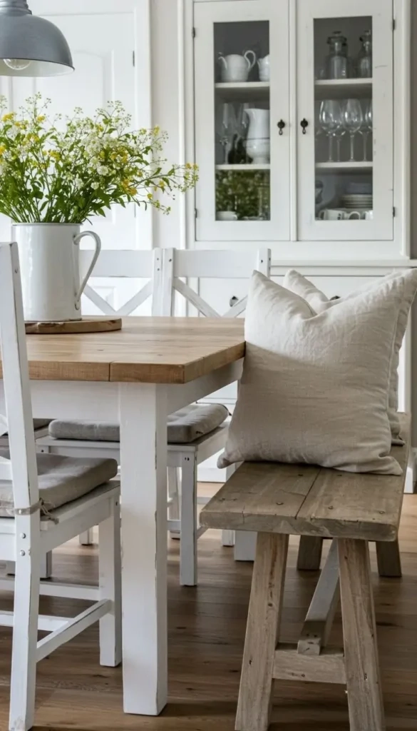 7 Farmhouse Dining Room Ideas For A Cozy And Inviting Space with