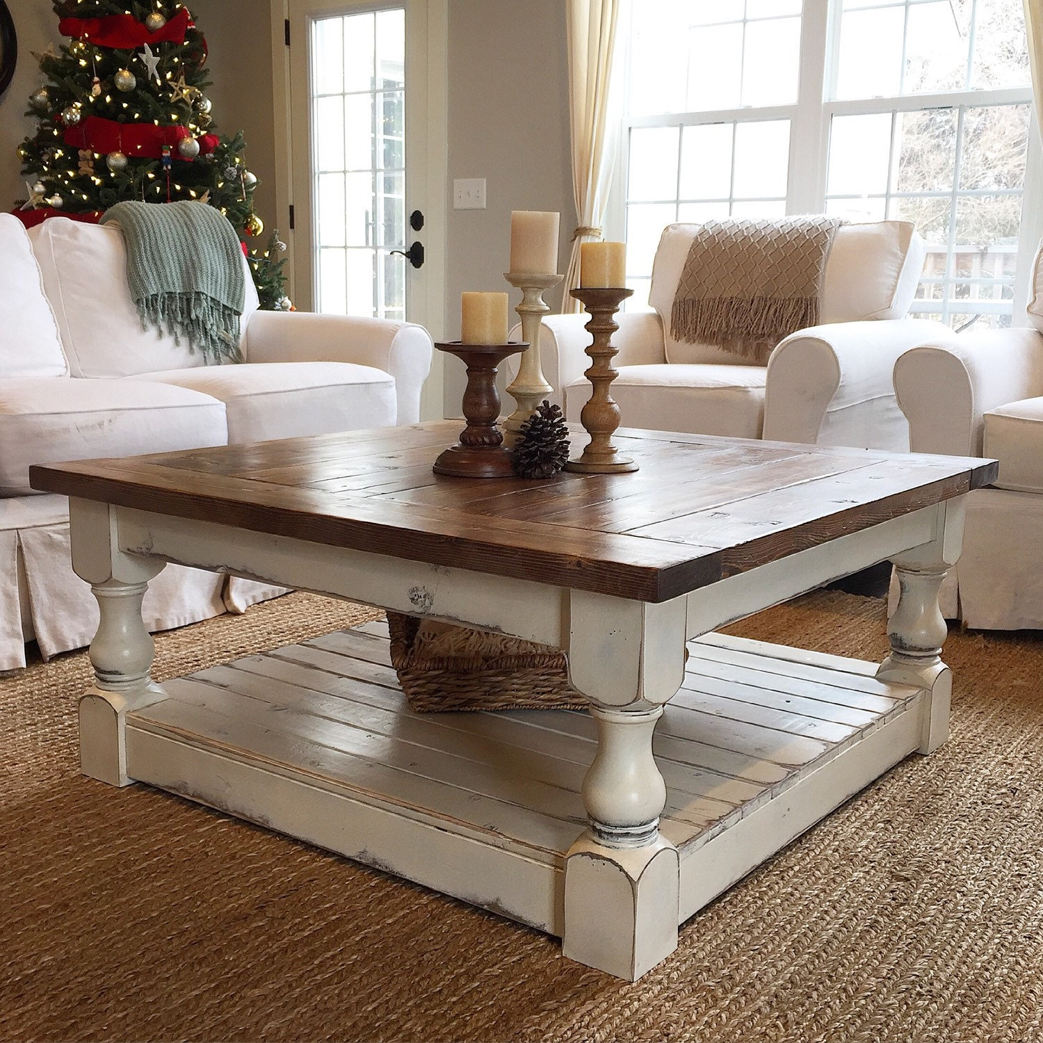 Antique White Harvest Coffee Table throughout Styling Tips for Your Fordon Coffee Table French Antique White Finish