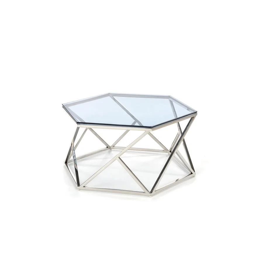 Buy Coffee Table Cristina, Transparent intended for