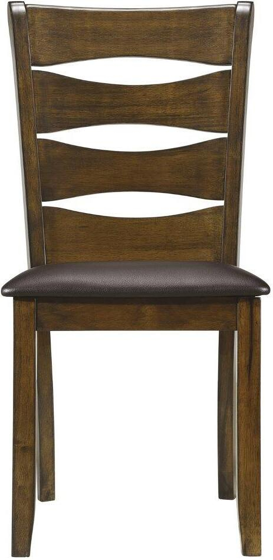 Darla Brown Side Chair Set Of 2 By Homelegance | 1Stopbedrooms throughout