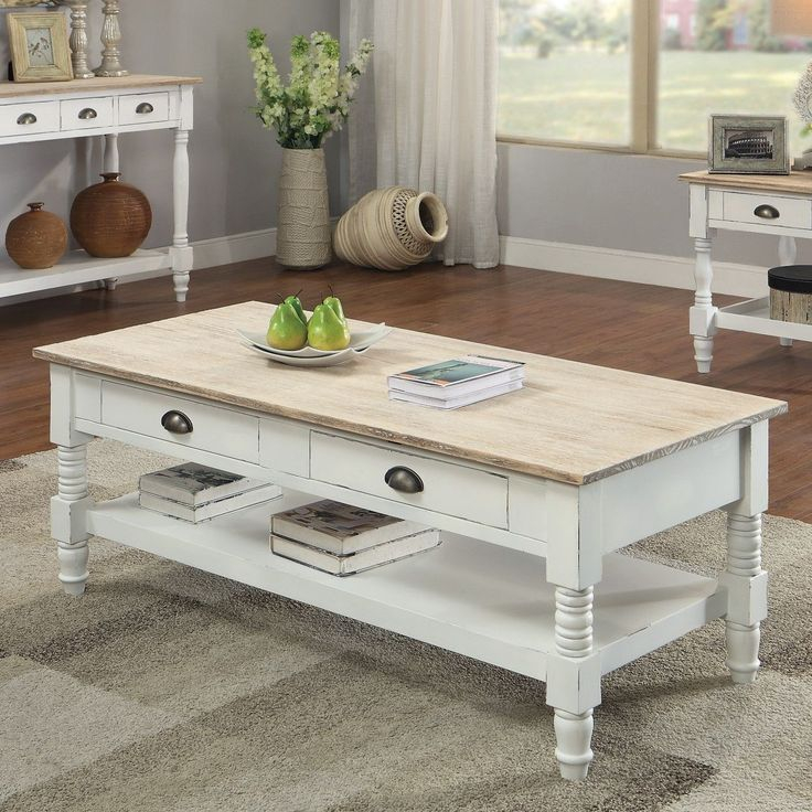 French Country Coffee Tables | Foter | Chic Coffee Table, Coffee Table ... inside