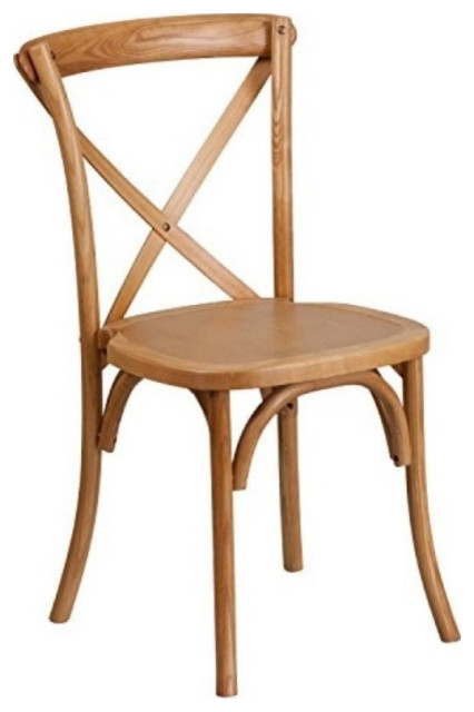 Hercules Series Stackable Oak Wood Cross Back Chair - Farmhouse ... for The Practical Elegance of the HERCULES Series Stackable Oak Chair