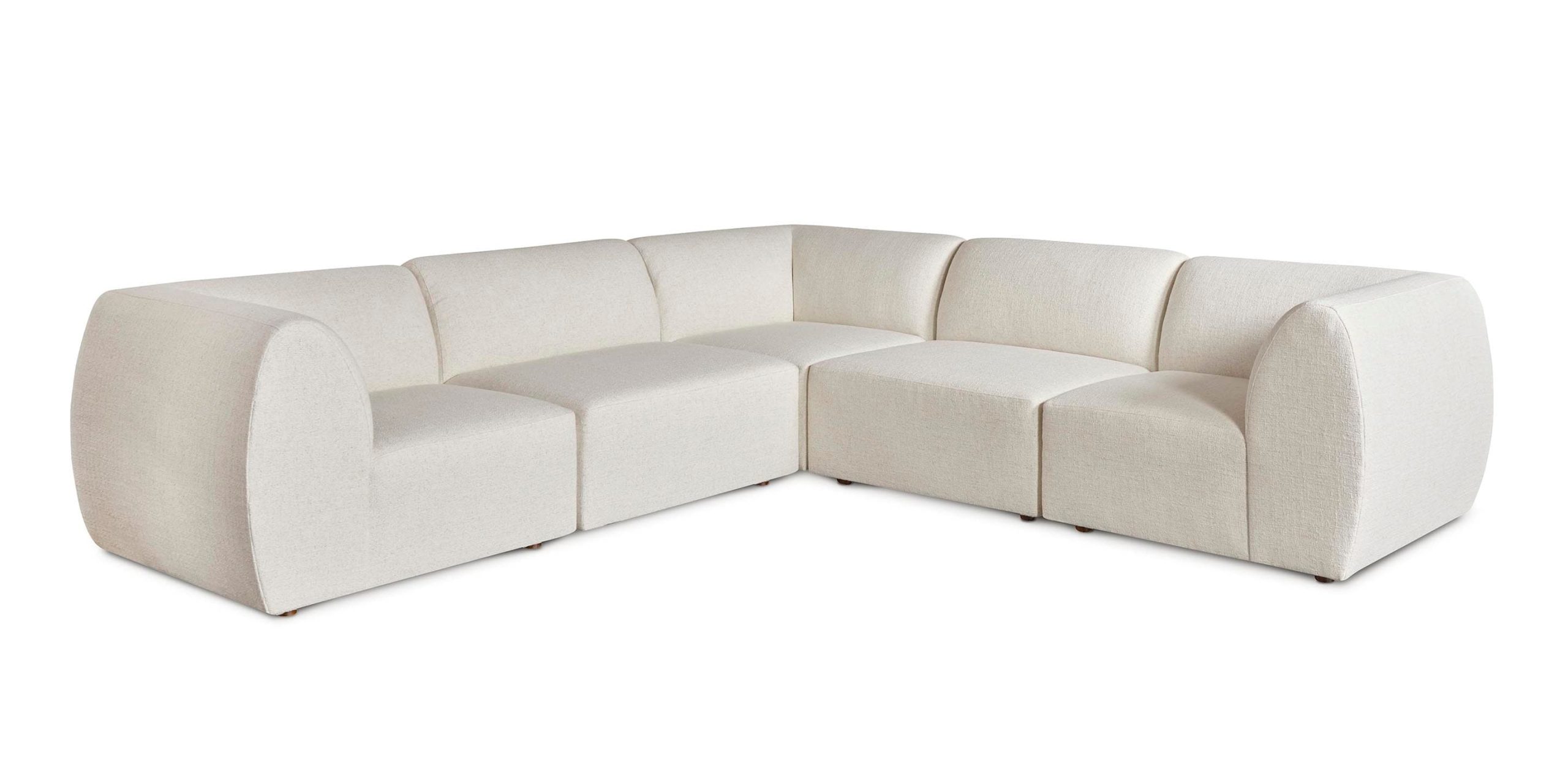 L-Shaped Sectional with regard to Understanding the L-Shaped Design of the Quinn Chenille Sectional