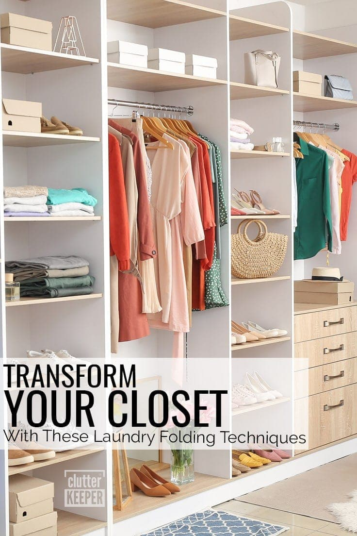 Laundry Folding Tips &amp;amp;Amp; Products: Your Complete Guide - Clutter Keeper® for