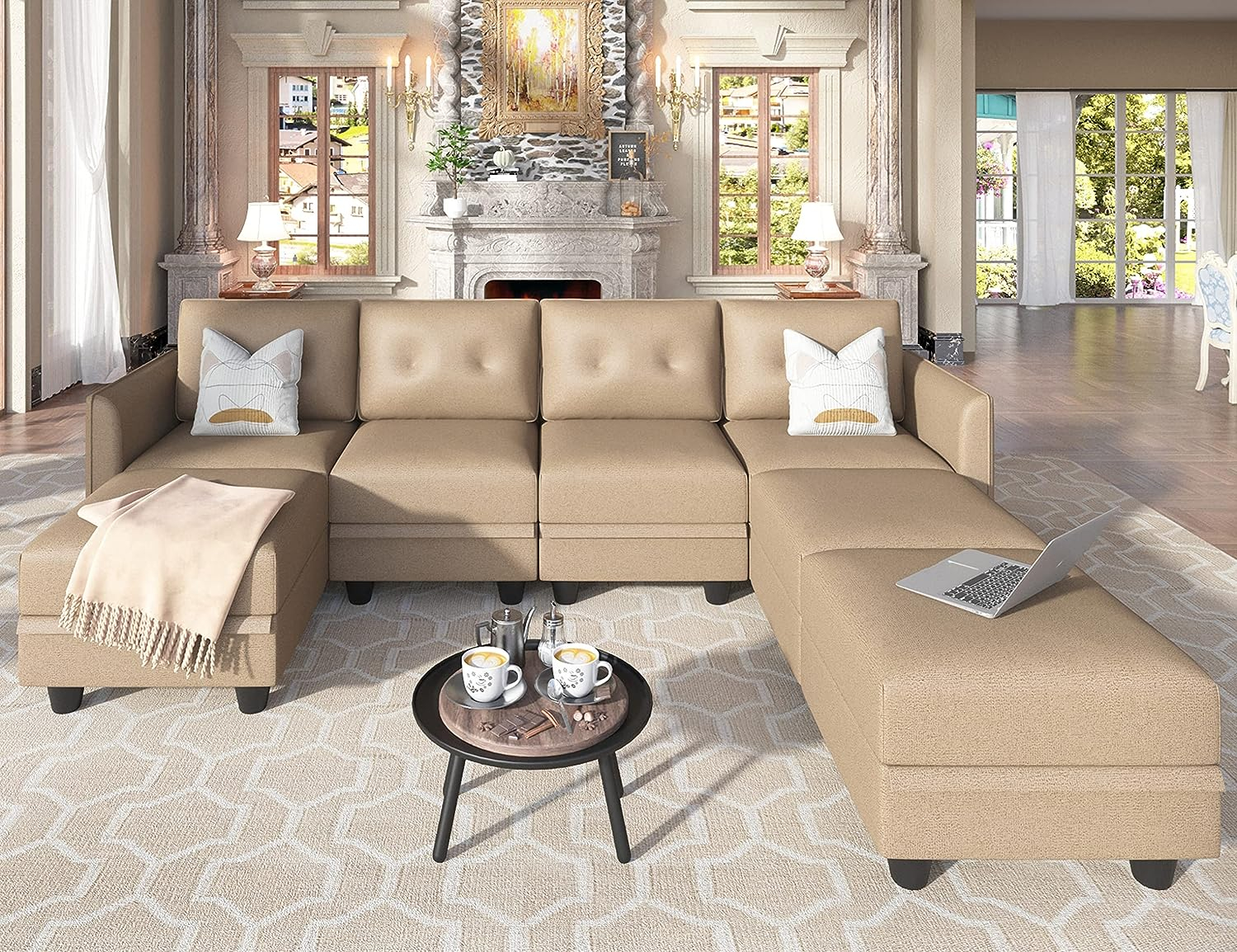 Beyond Aesthetics The Practical Benefits of a Modular U-Shaped Sectional