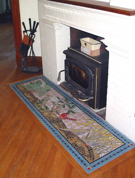Mosaic Fireplace Surround | Big Bang Mosaics with Transforming Your Hearth The Impact of a Well-Chosen Fireplace Screen