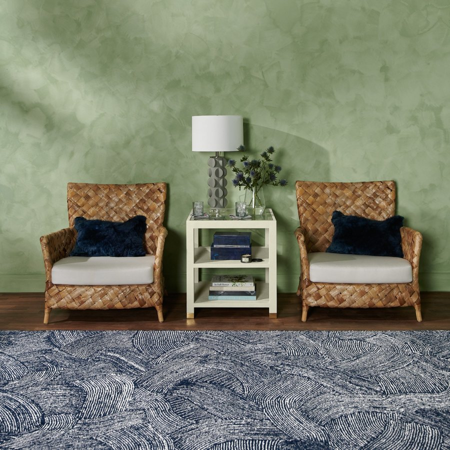 Rattan And Banana Leaf Lounge Arm Chair - Mecox Gardens regarding Exploring the Sustainable Artistry of Rattan and Banana Leaf Furniture Making