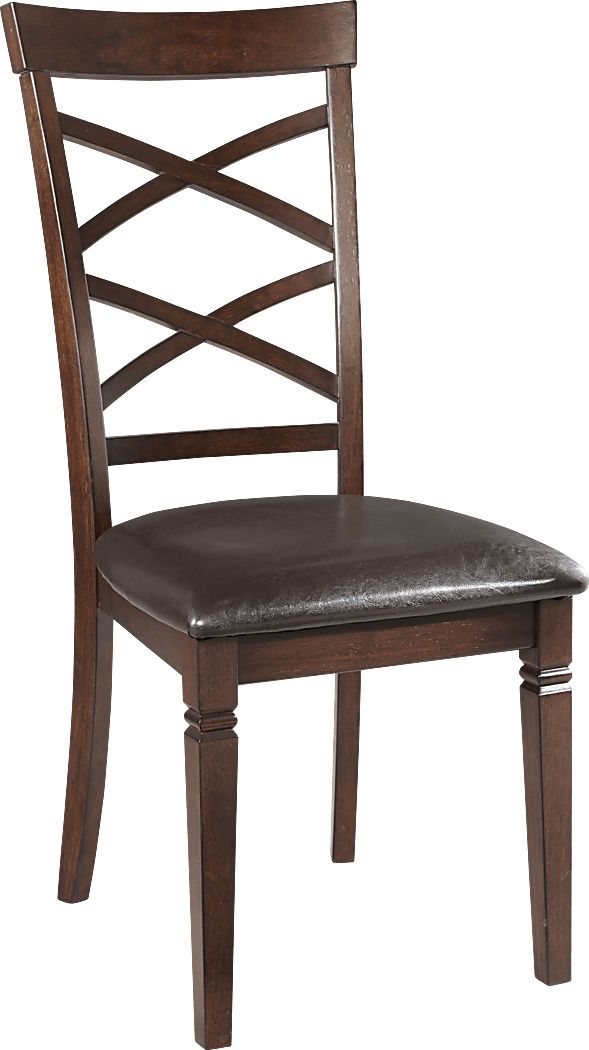 Riverdale 5 Pc Dark Cherry Wood Dining Room Set With Dining Table, X ... in