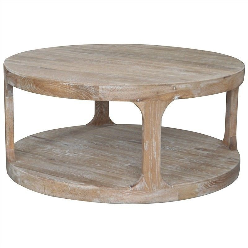 Beyond Aesthetics The Practicality of Oak Round Coffee Tables
