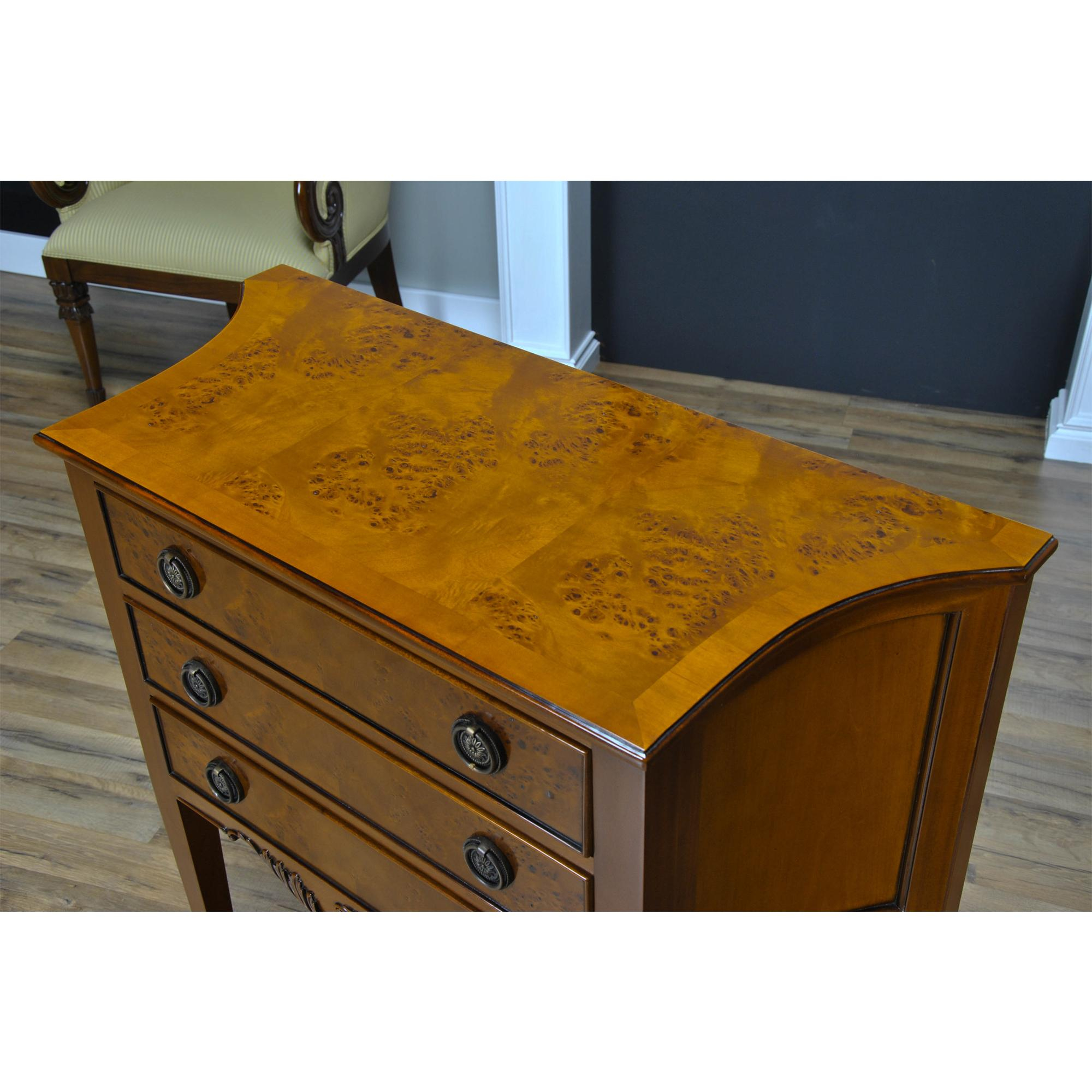 Small Burled Sideboard For Sale At 1Stdibs for
