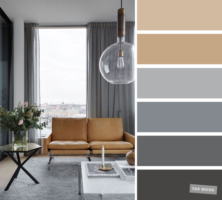 The Best Living Room Color Schemes - Neutral And Grey Color Palette for The Art of Calm: Designing a Harmonious Grey Living Room Palette