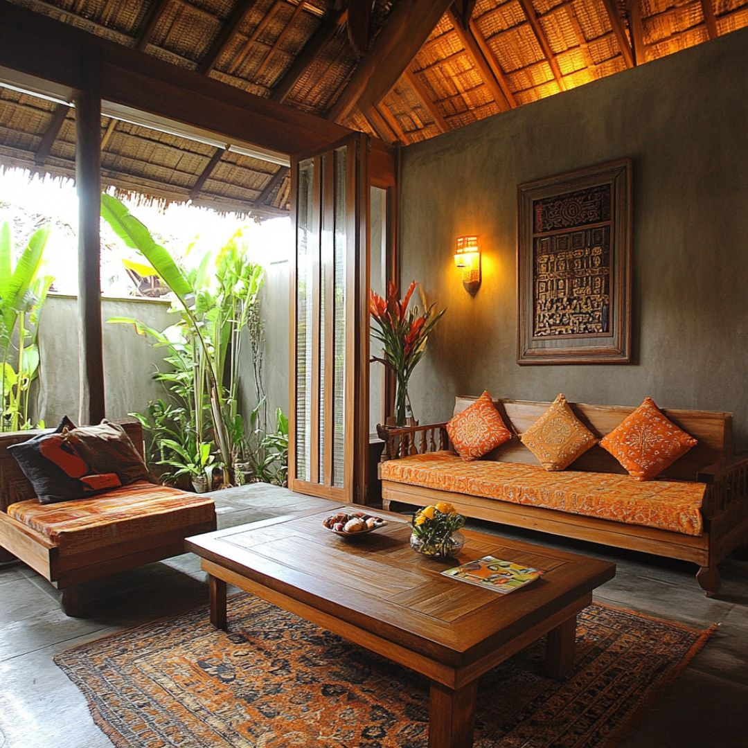 10 Bali Living Room Ideas: Creating A Serene Tropical Retreat With ... intended for