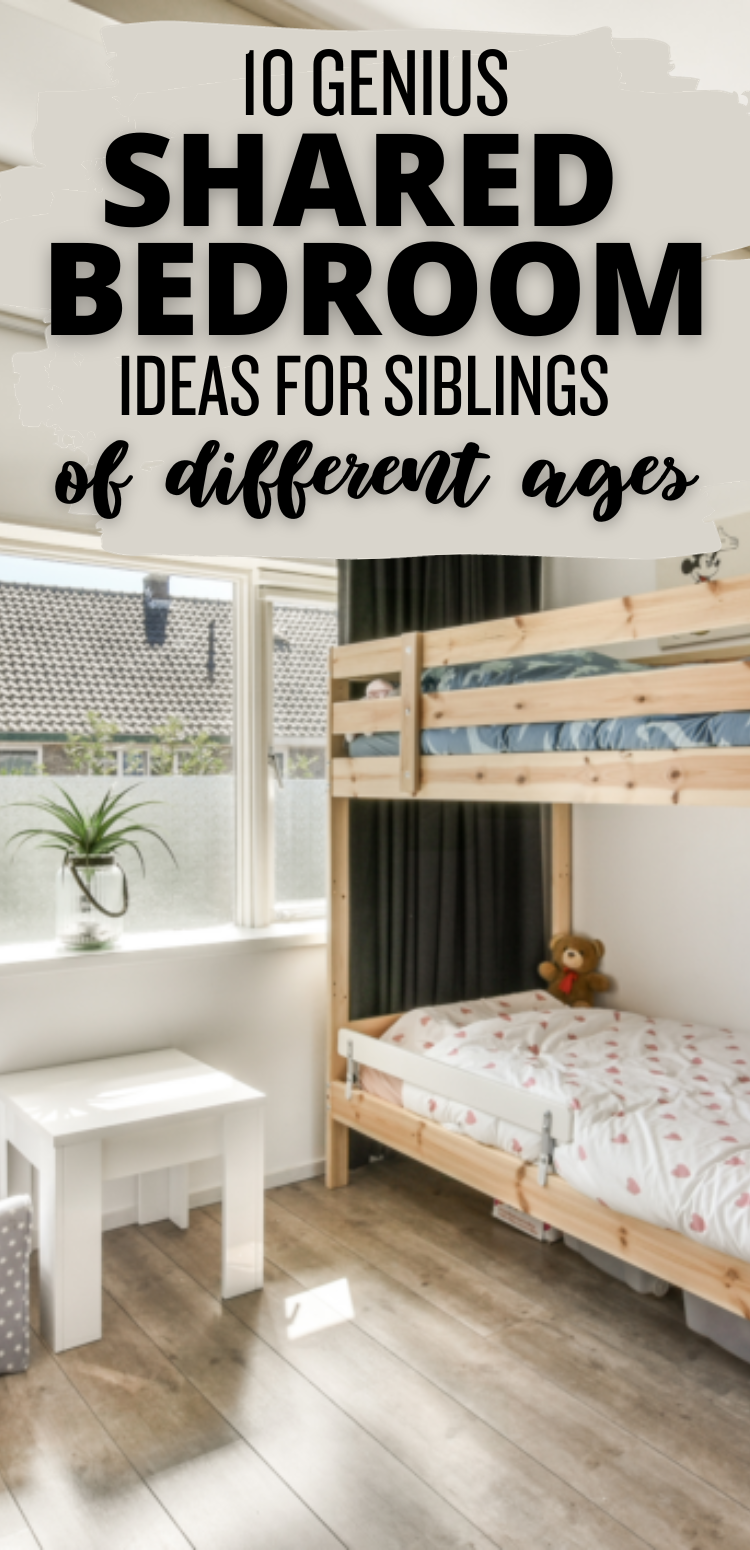 10 Genius Shared Bedroom Ideas For Siblings Of Different Ages with