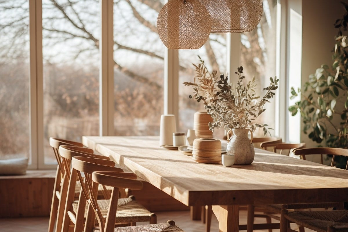 15 Dining Table Decor Ideas To Elevate Your Dining Experience ... intended for Styling Your Home with Billy Modern Walnut Brown Dining Chairs