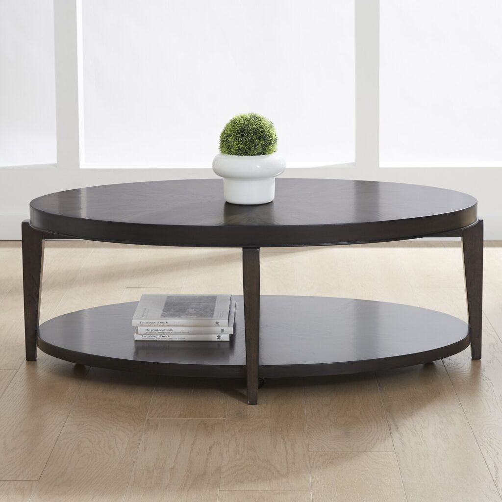 51 Oval Coffee Tables For Curvaceous Sofa-Side Appeal within The Versatile Appeal of the Furniture of America Mason Oval Table