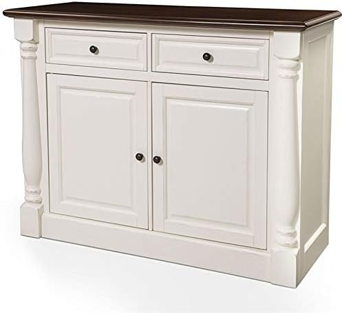 Amazon.com - Pemberly Row Buffet In White - Buffets &amp;amp;Amp; Sideboards with