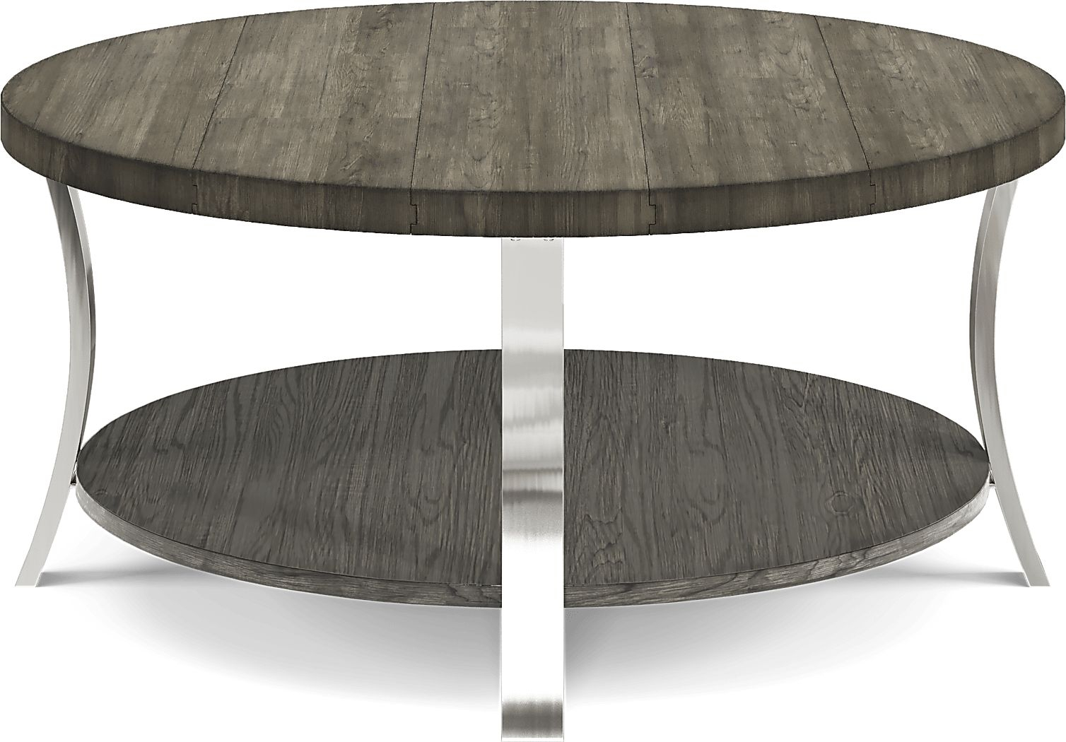 Arland Brown Dark Wood Round Cocktail Table | Rooms To Go within How to Style Your Living Room with the Samir Round Cocktail Table