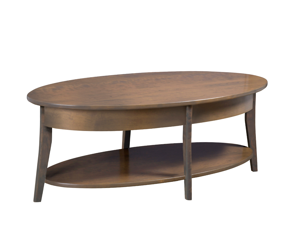 Austin Oval Coffee Table - The Factory Furniture with regard to Unlocking the Charm of Rustic Oval Coffee Tables with Dual Storage
