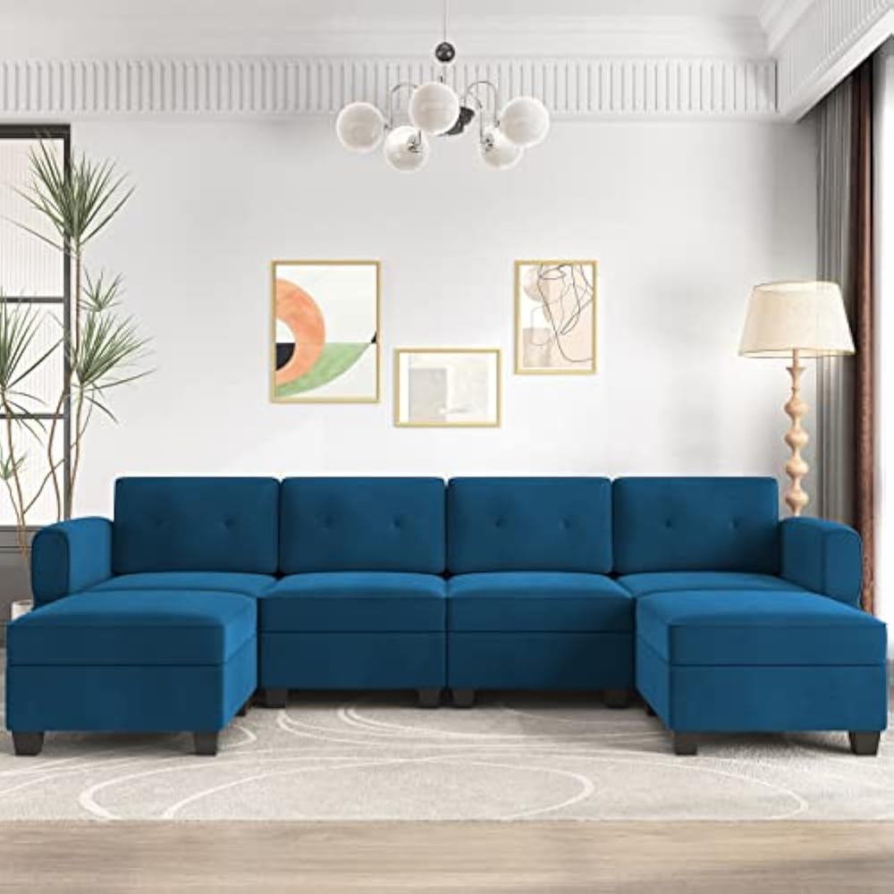 Ayeasy Modular Sectional Sofa, Convertible U Shaped | Ubuy India throughout Unpacking the Indulge U-Shaped Sectional Your Guide to Comfort and Style