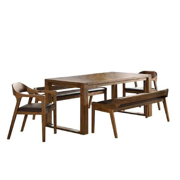 The Durability and Beauty of Wire-Brushed Acacia Dining Sets
